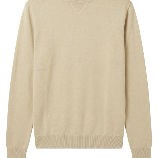 Cotton crew neck sweatshirt-knit sweater - MONTEZEMOLO