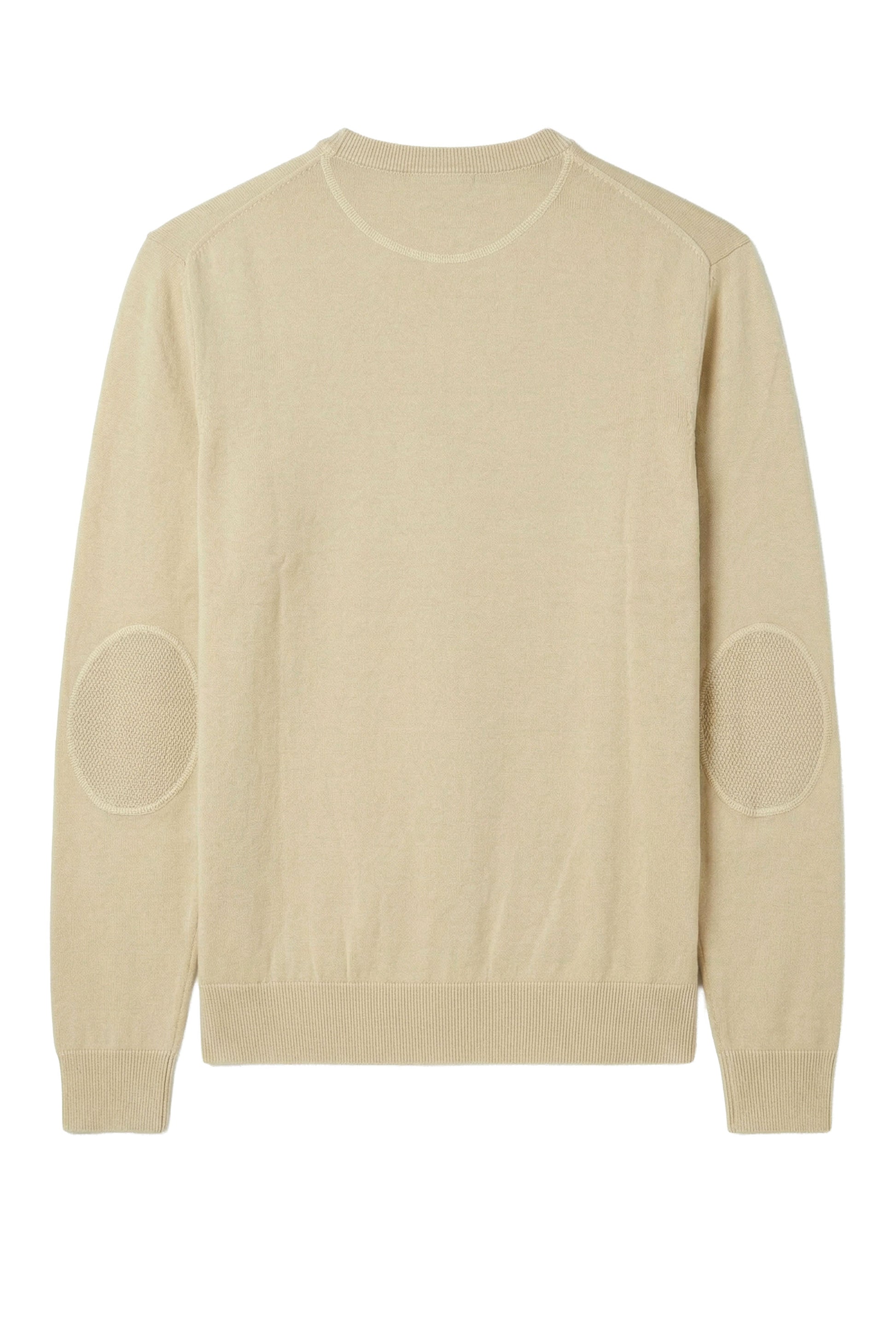 Cotton crew neck sweatshirt-knit sweater - MONTEZEMOLO