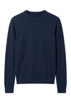 Cotton crew neck sweatshirt-knit sweater - MONTEZEMOLO