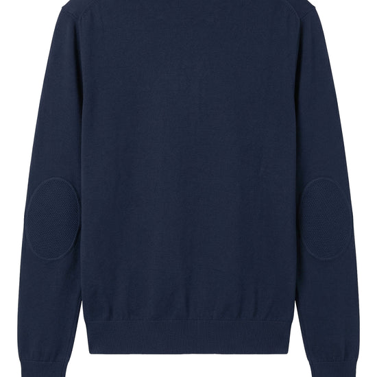Cotton crew neck sweatshirt-knit sweater - MONTEZEMOLO