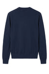 Cotton crew neck sweatshirt-knit sweater - MONTEZEMOLO