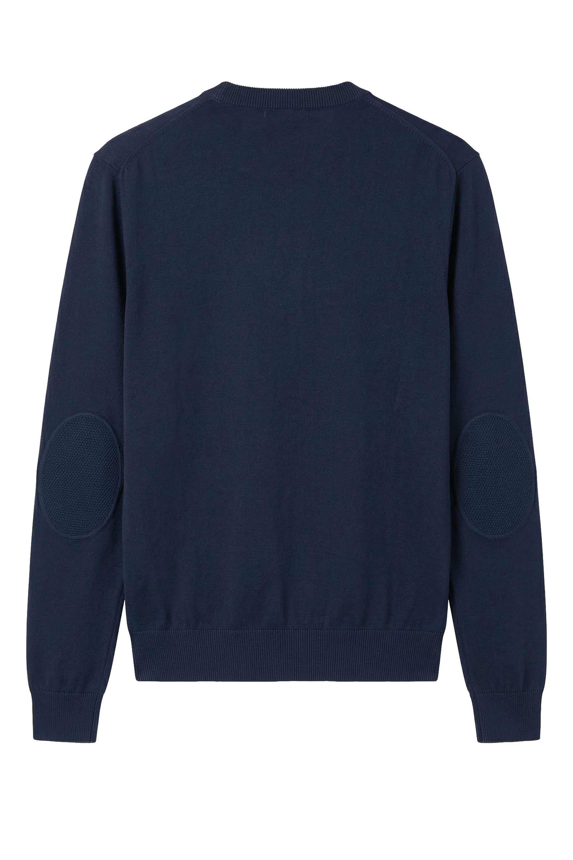 Cotton crew neck sweatshirt-knit sweater - MONTEZEMOLO