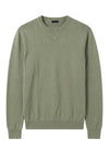 Cotton crew neck sweatshirt-knit sweater - MONTEZEMOLO
