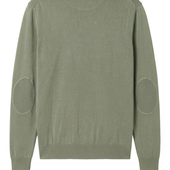 Cotton crew neck sweatshirt-knit sweater - MONTEZEMOLO