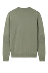 Cotton crew neck sweatshirt-knit sweater - MONTEZEMOLO