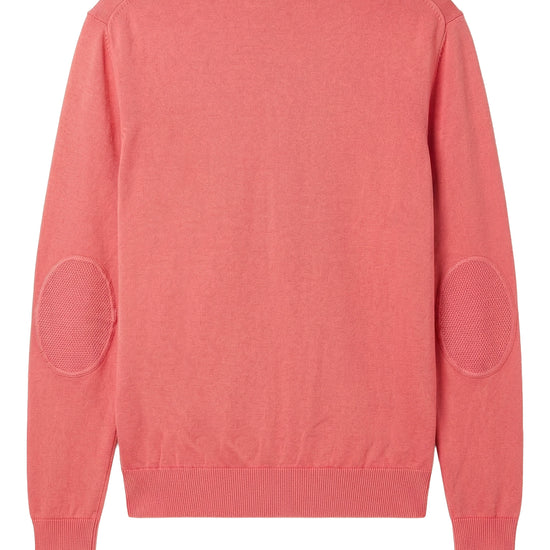Cotton crew neck sweatshirt-knit sweater - MONTEZEMOLO