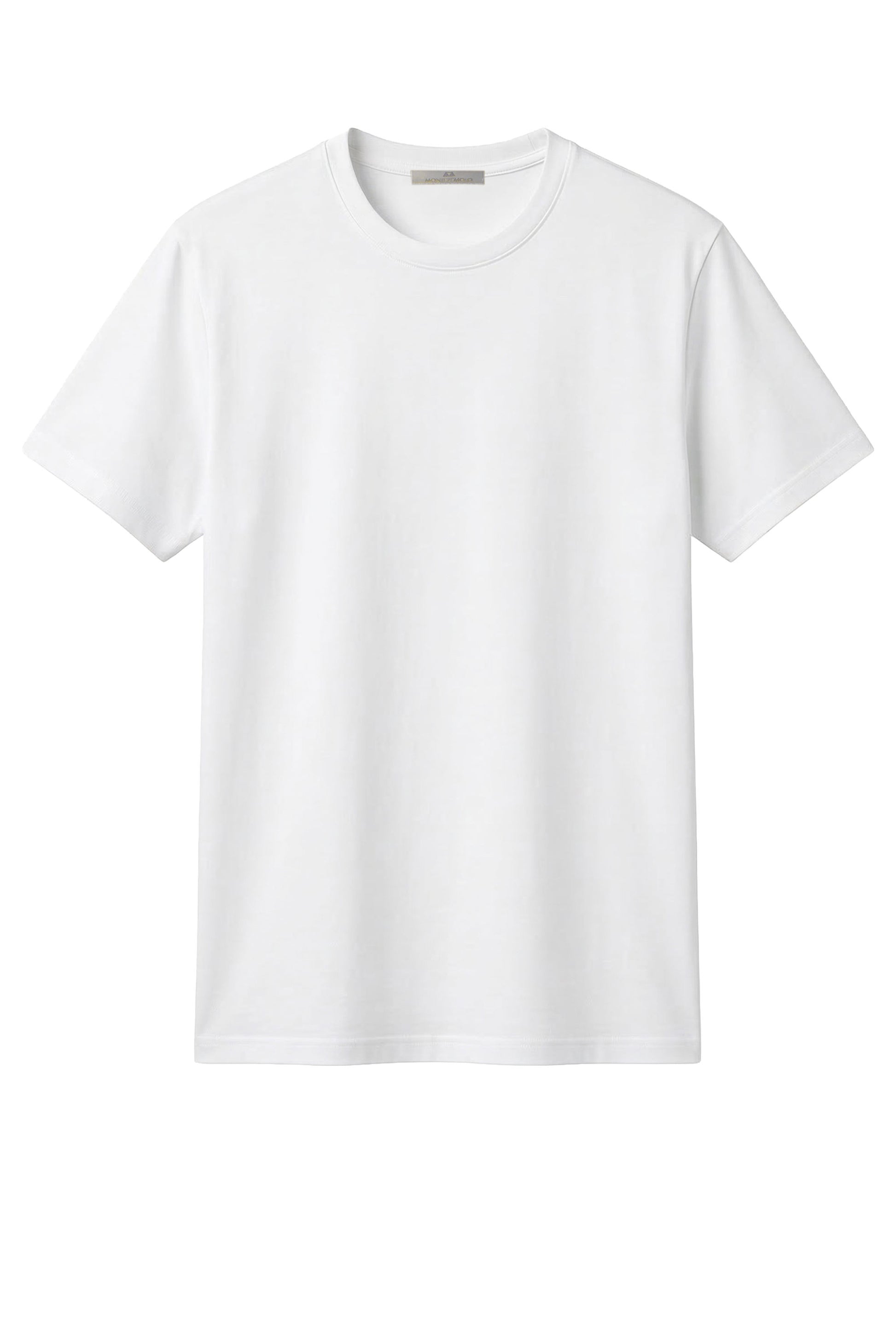 Cotton and modal crew-neck T-shirt - MONTEZEMOLO