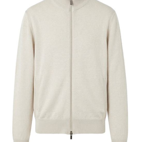 Full-zip cotton sweater - MONTEZEMOLO