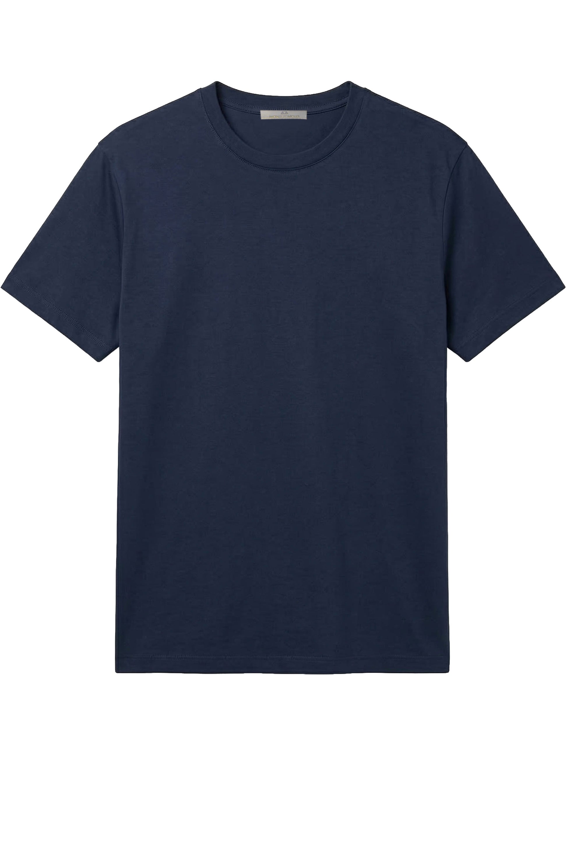 Cotton and modal crew-neck T-shirt - MONTEZEMOLO