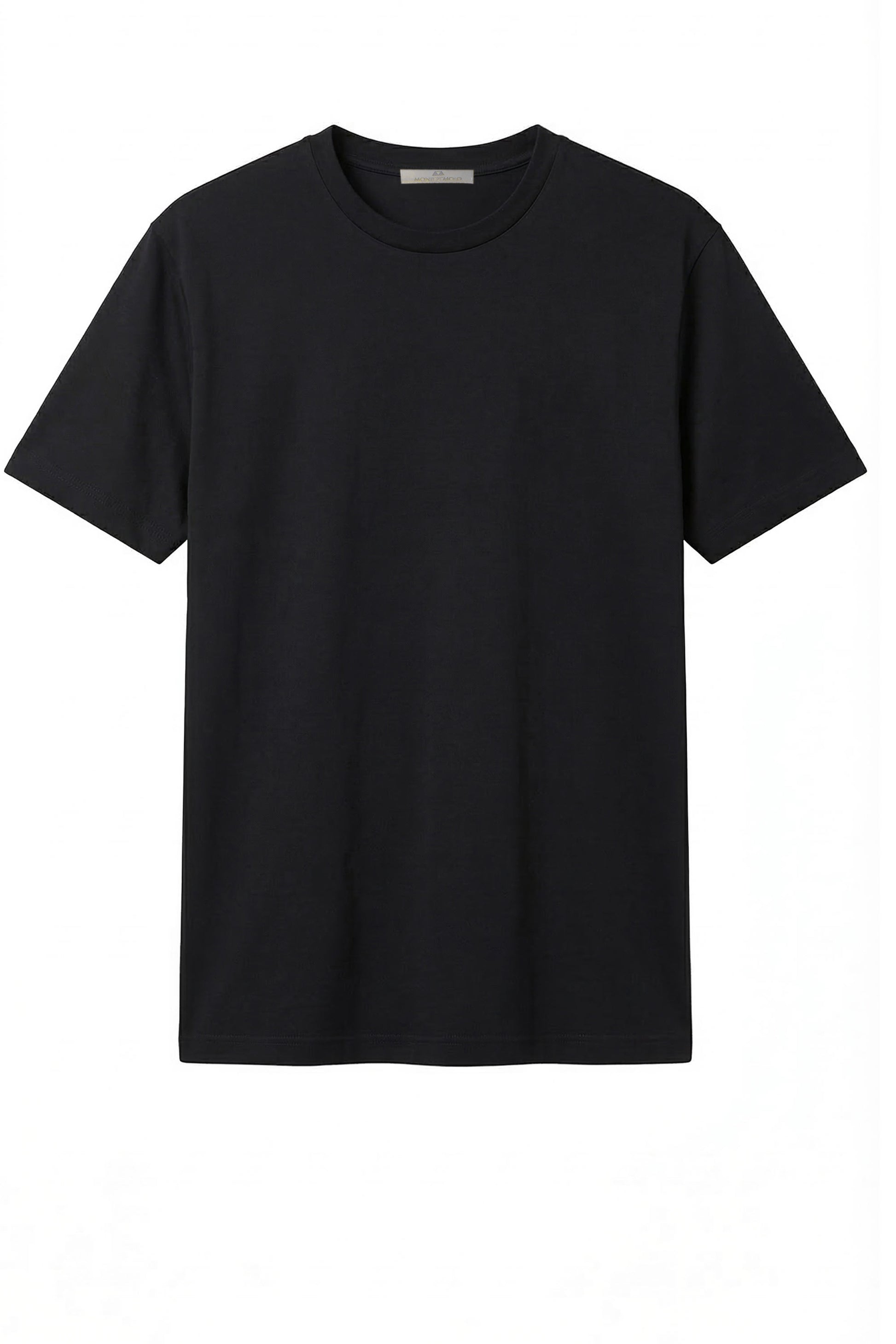 Cotton and modal crew-neck T-shirt - MONTEZEMOLO