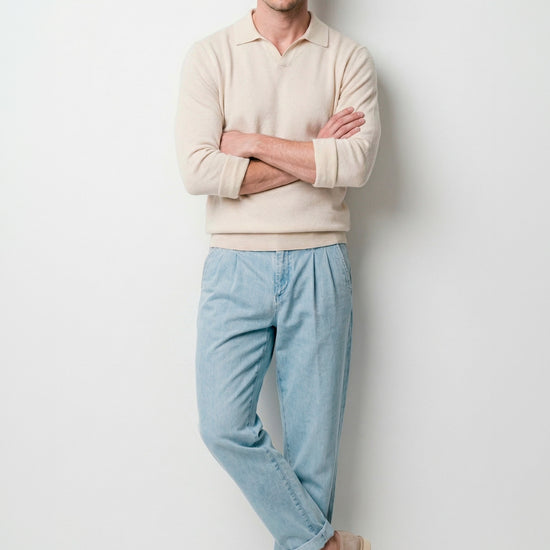 Cotton Referee-style polo - MONTEZEMOLO