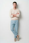 Cotton Referee-style polo - MONTEZEMOLO