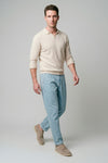 Cotton Referee-style polo - MONTEZEMOLO