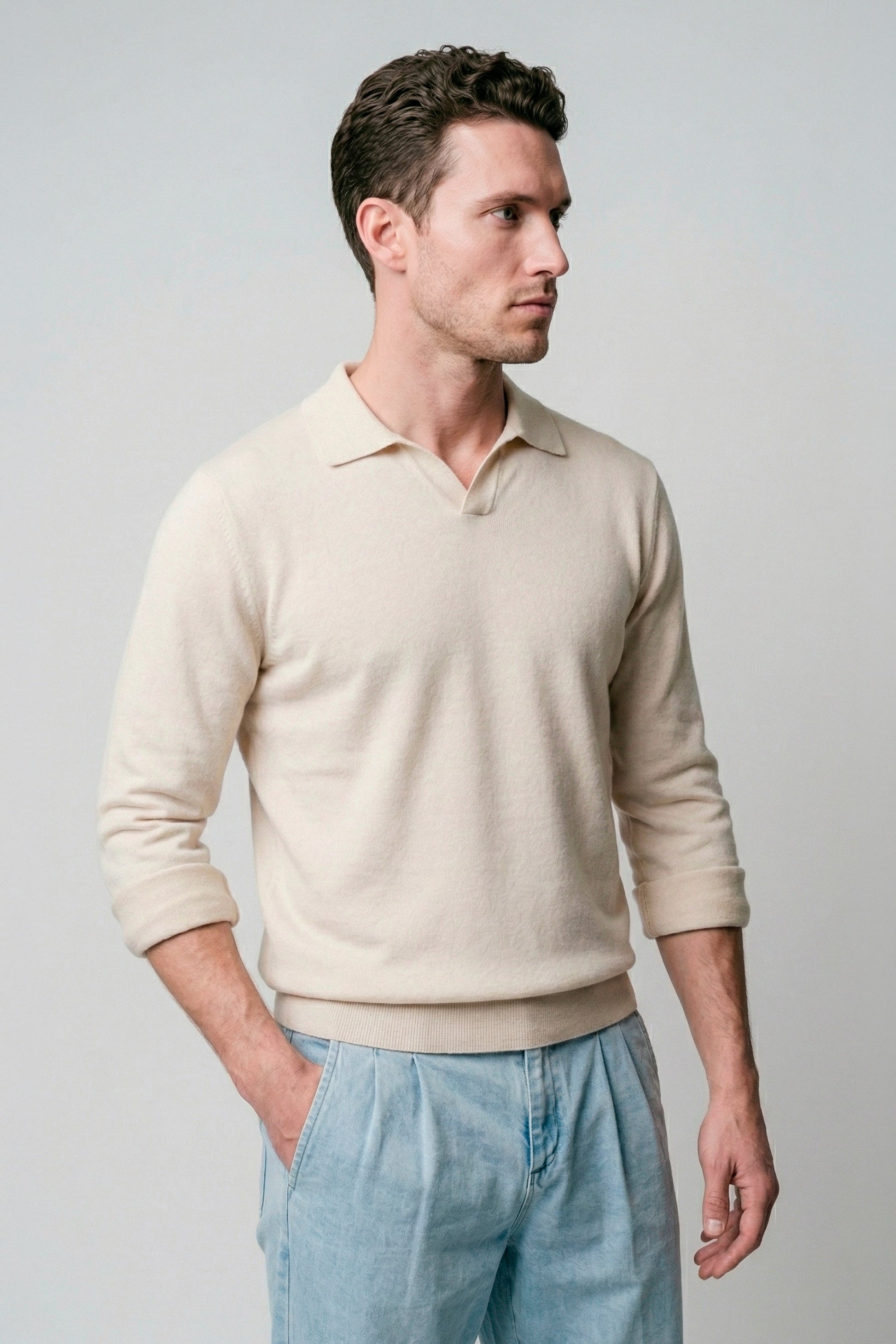Cotton Referee-style polo - MONTEZEMOLO
