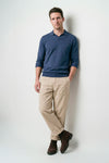 Cotton Referee-style polo - MONTEZEMOLO