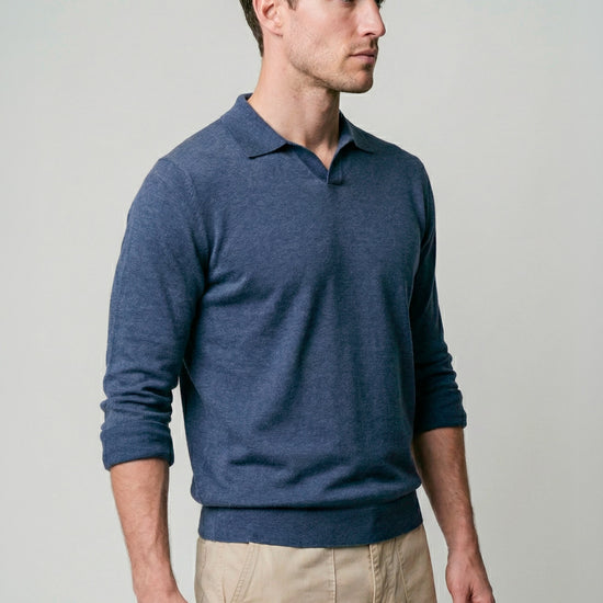 Cotton Referee-style polo - MONTEZEMOLO