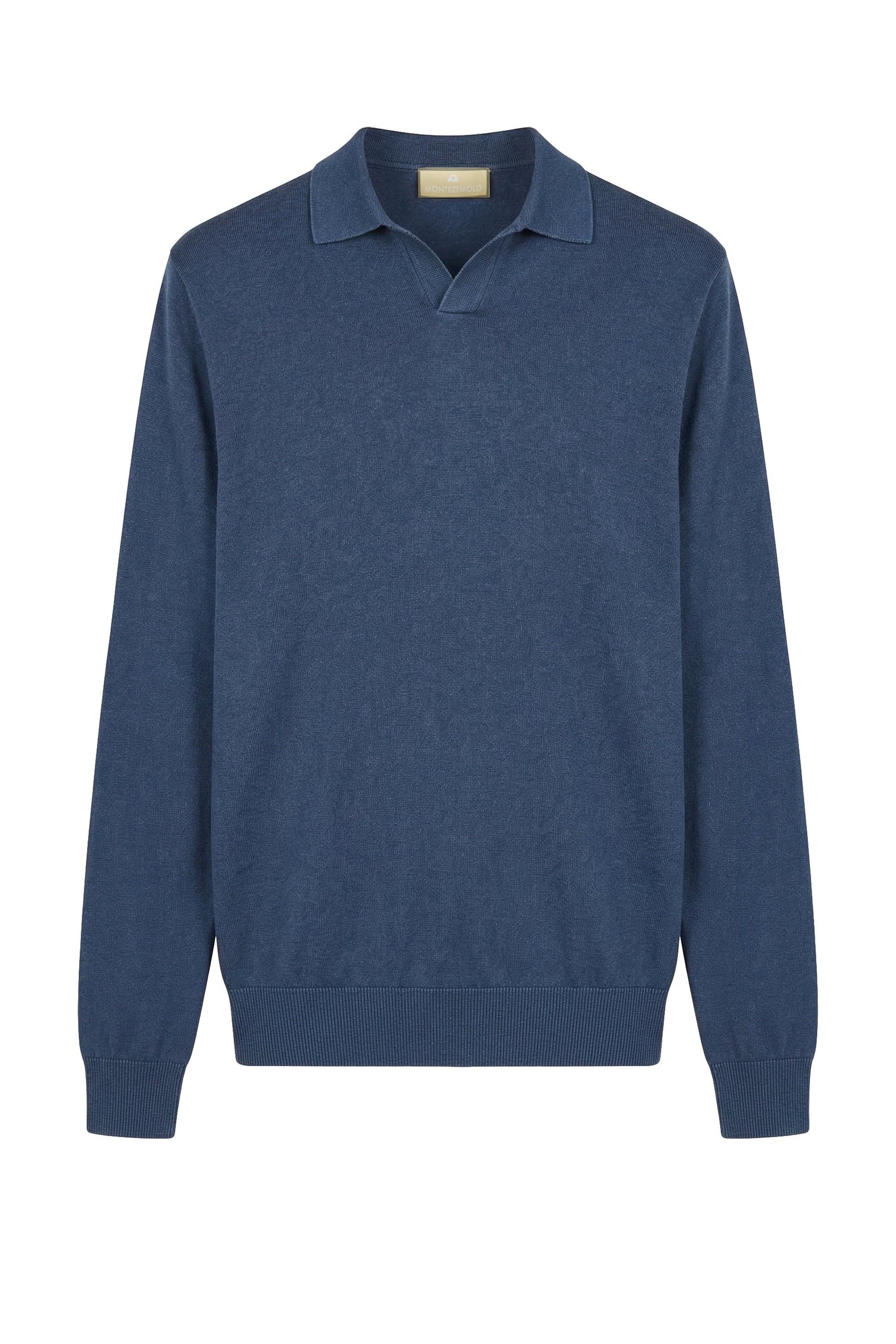 Cotton Referee-style polo - MONTEZEMOLO