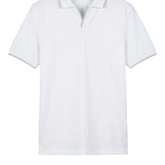 Referee-style cotton polo - MONTEZEMOLO