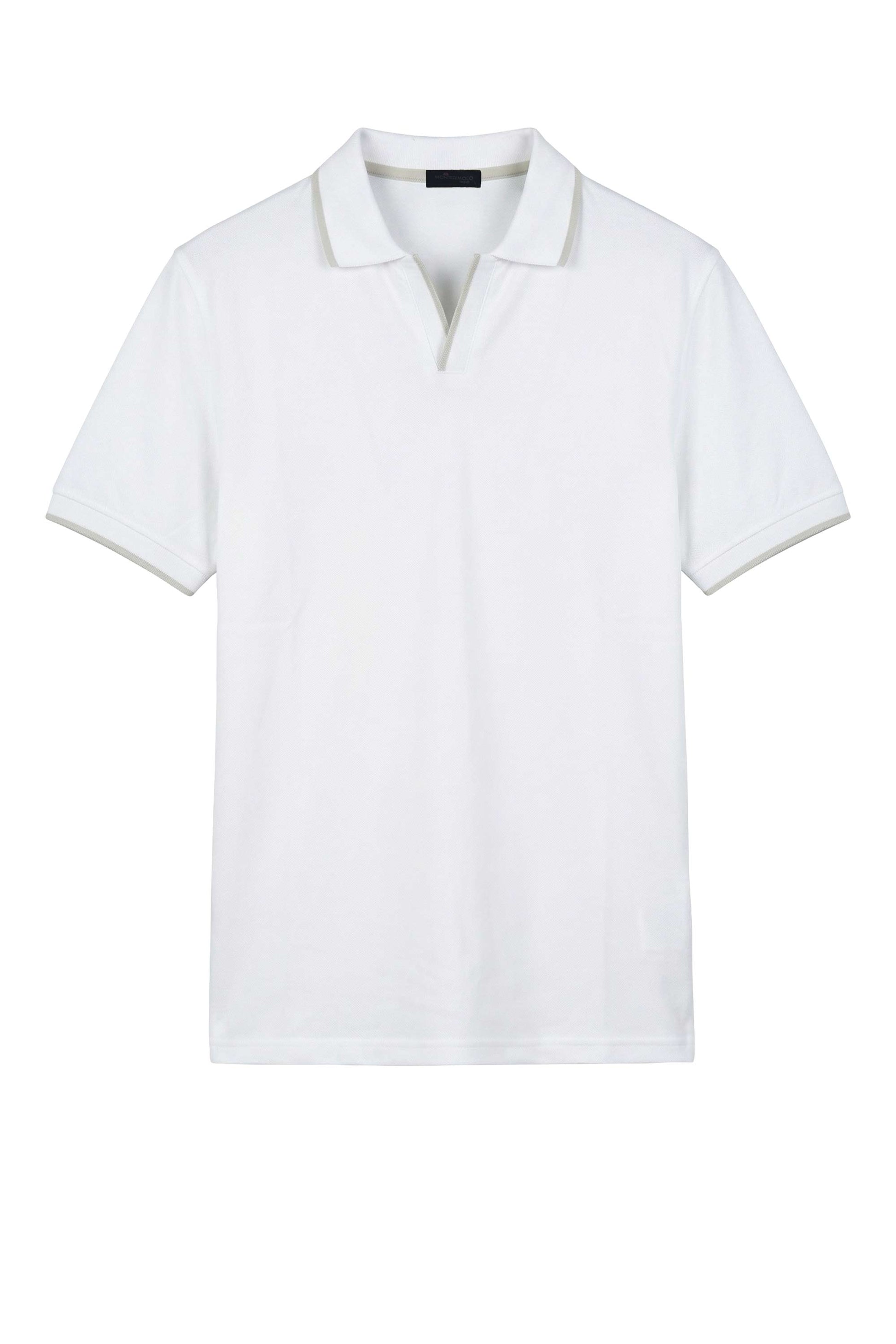 Referee-style cotton polo - MONTEZEMOLO