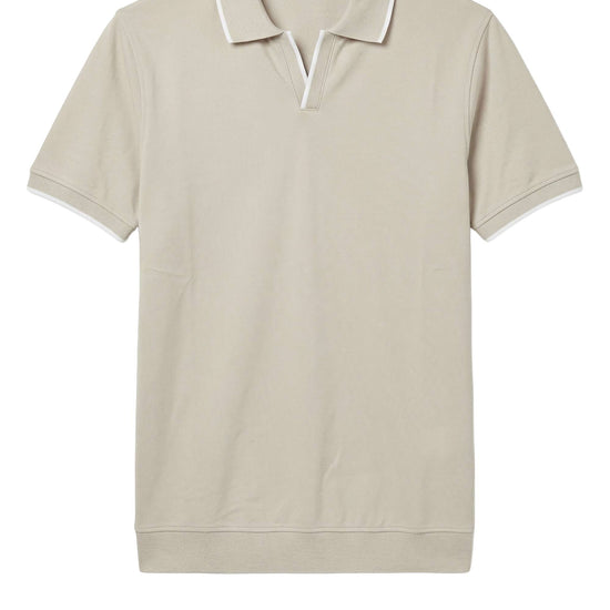 Referee-style cotton polo - MONTEZEMOLO
