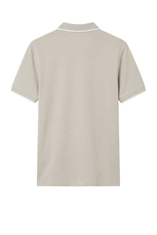 Referee-style cotton polo - MONTEZEMOLO