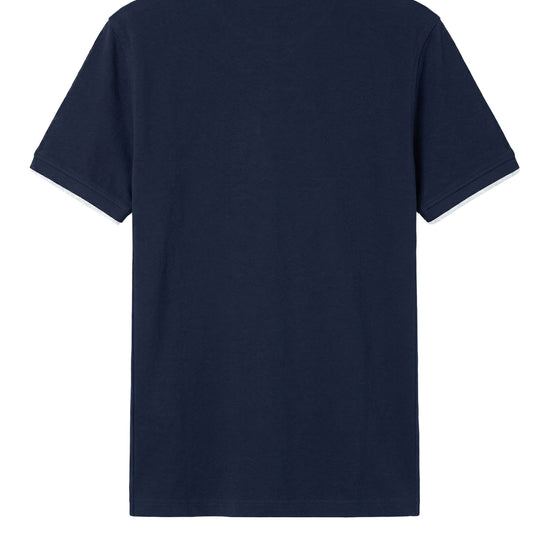 Referee-style cotton polo - MONTEZEMOLO