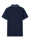 Referee-style cotton polo - MONTEZEMOLO