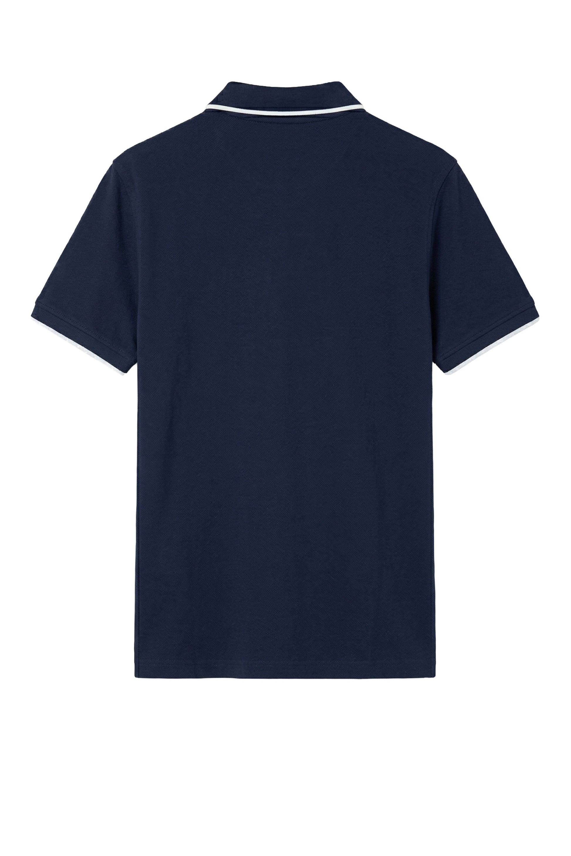 Referee-style cotton polo - MONTEZEMOLO