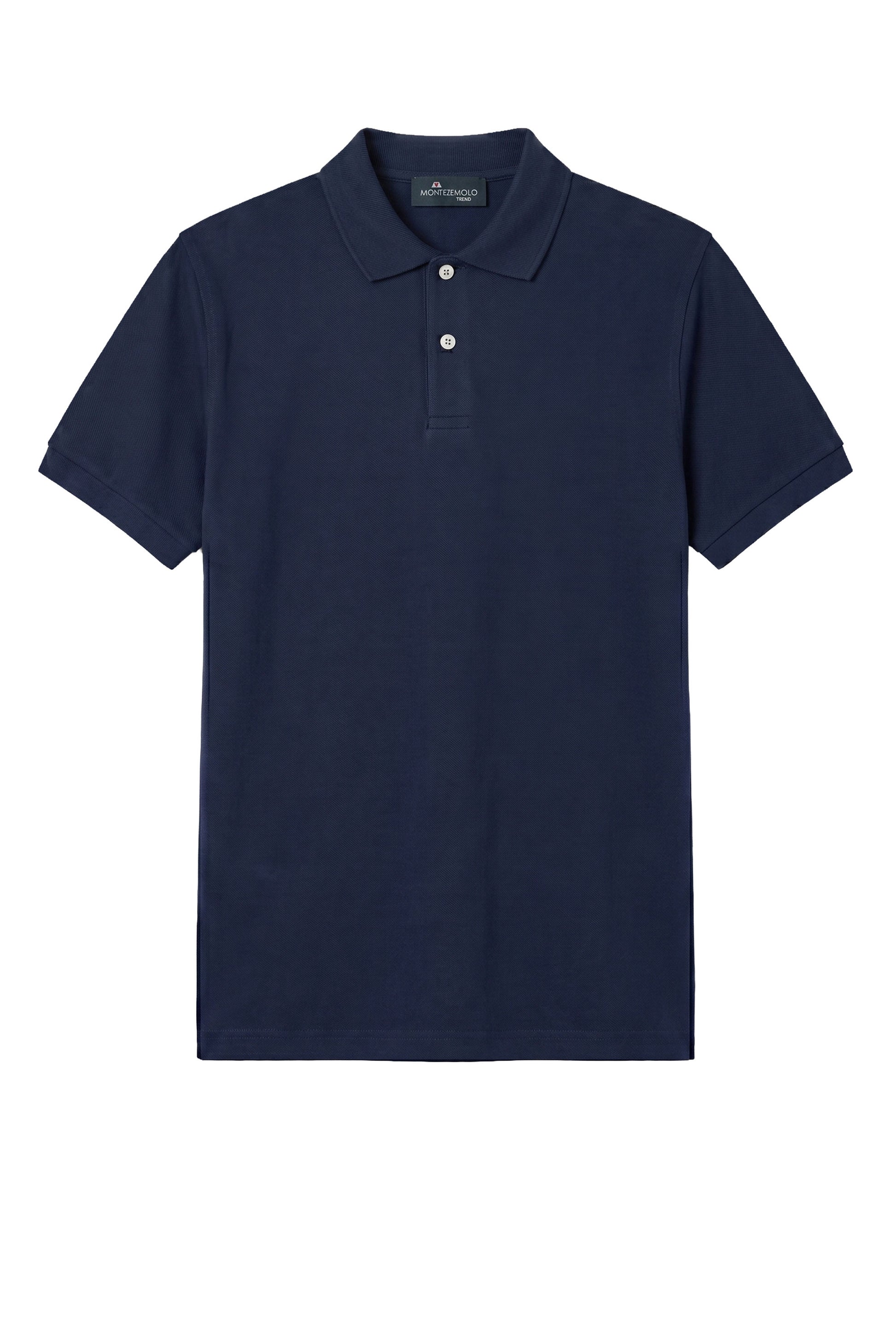 Piquet polo with buttons - MONTEZEMOLO