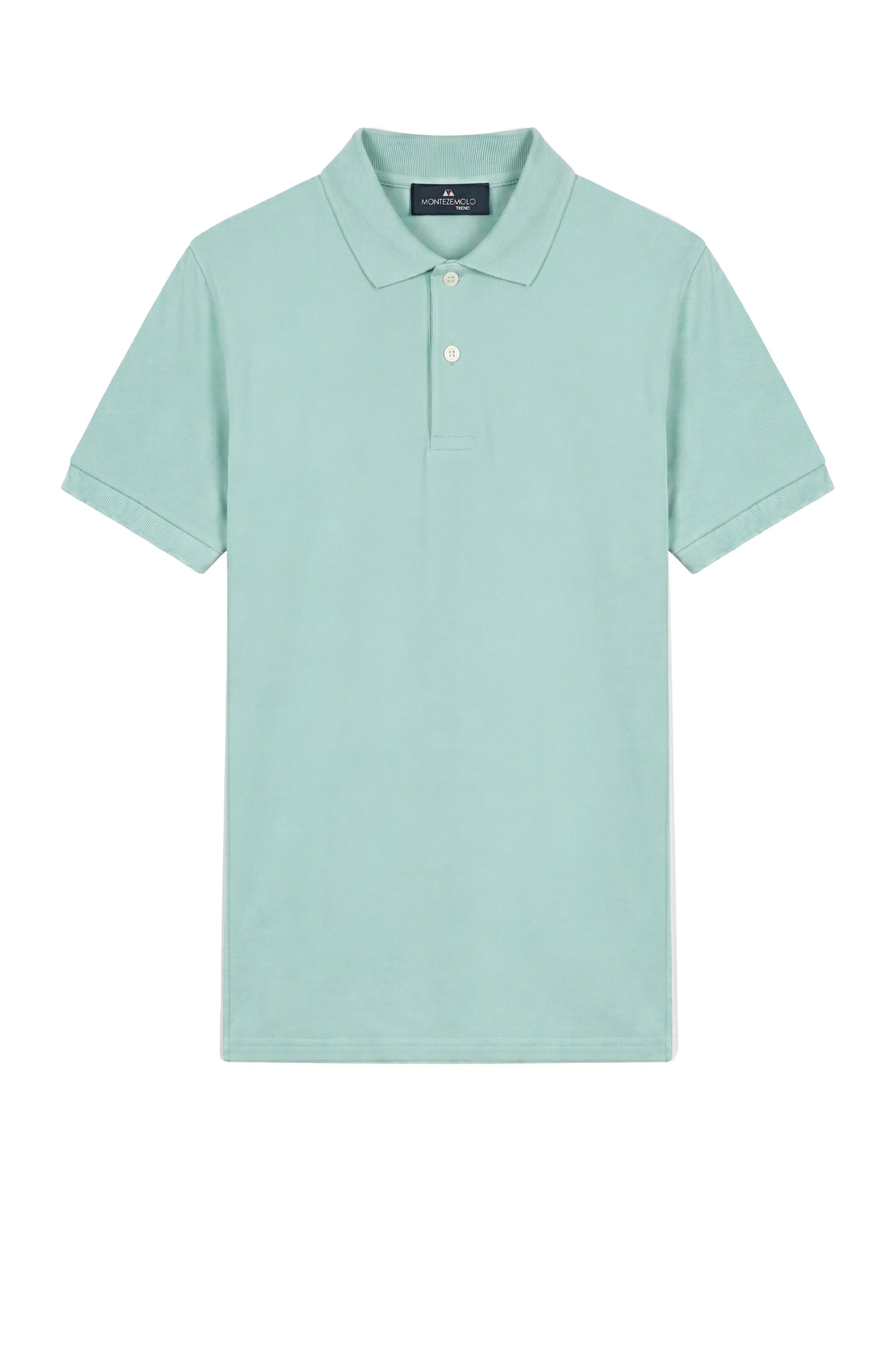 Piquet polo with buttons - MONTEZEMOLO