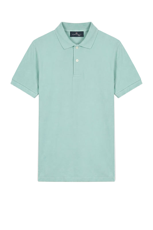 Piquet polo with buttons - MONTEZEMOLO