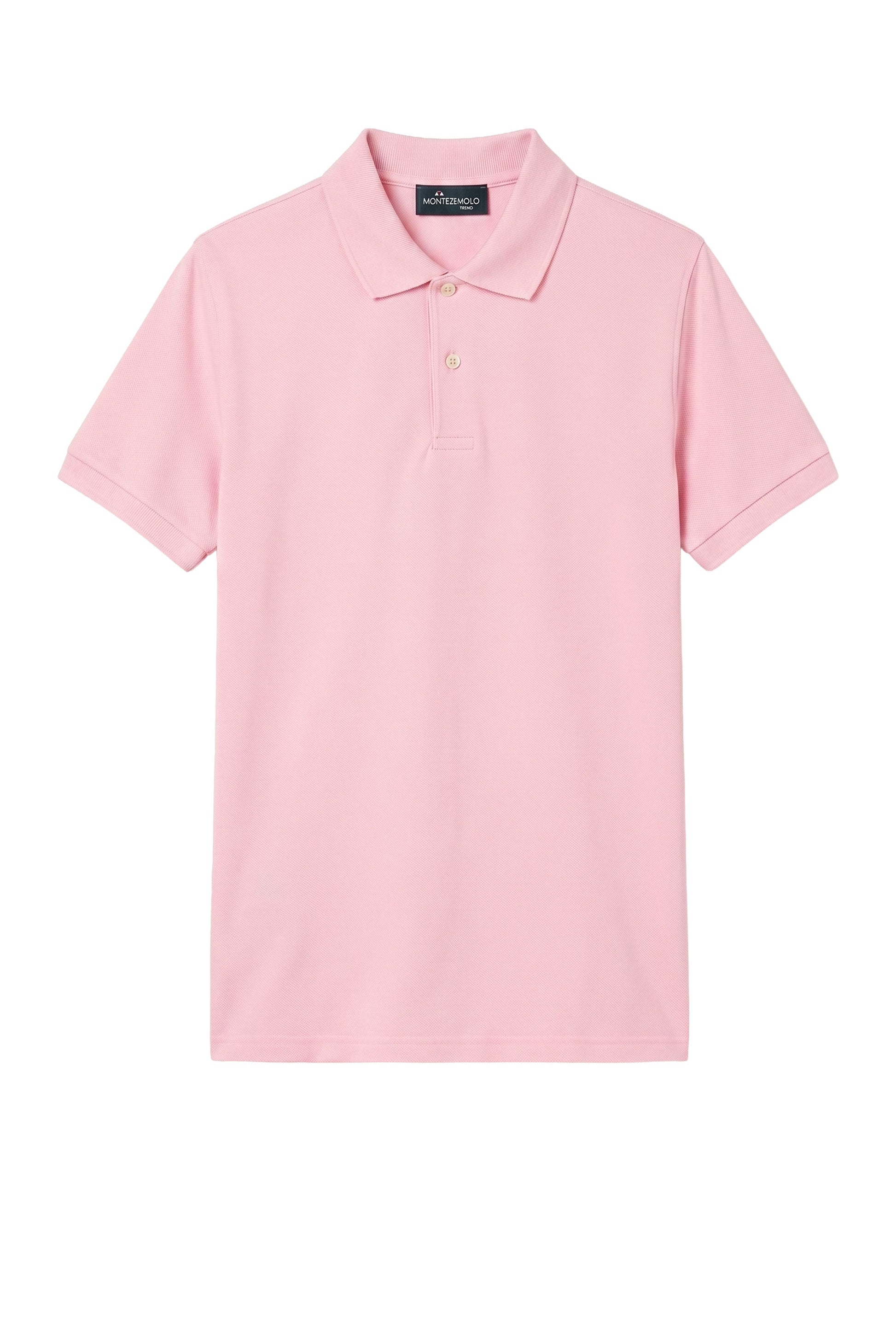 Piquet polo with buttons - MONTEZEMOLO