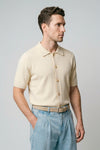 Bouclé cotton knit shirt - MONTEZEMOLO
