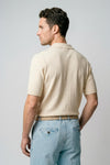 Bouclé cotton knit shirt - MONTEZEMOLO