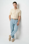 Bouclé cotton knit shirt - MONTEZEMOLO