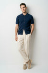 Bouclé cotton knit shirt - MONTEZEMOLO
