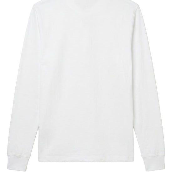 Long sleeve cotton and modal polo - MONTEZEMOLO