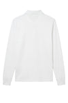 Long sleeve cotton and modal polo - MONTEZEMOLO
