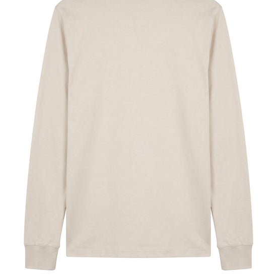 Long sleeve cotton and modal polo - MONTEZEMOLO