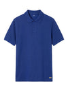 Short-sleeve stretch cotton polo - MONTEZEMOLO