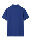 Short-sleeve stretch cotton polo - MONTEZEMOLO