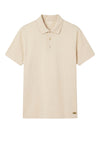 Short-sleeve stretch cotton polo - MONTEZEMOLO