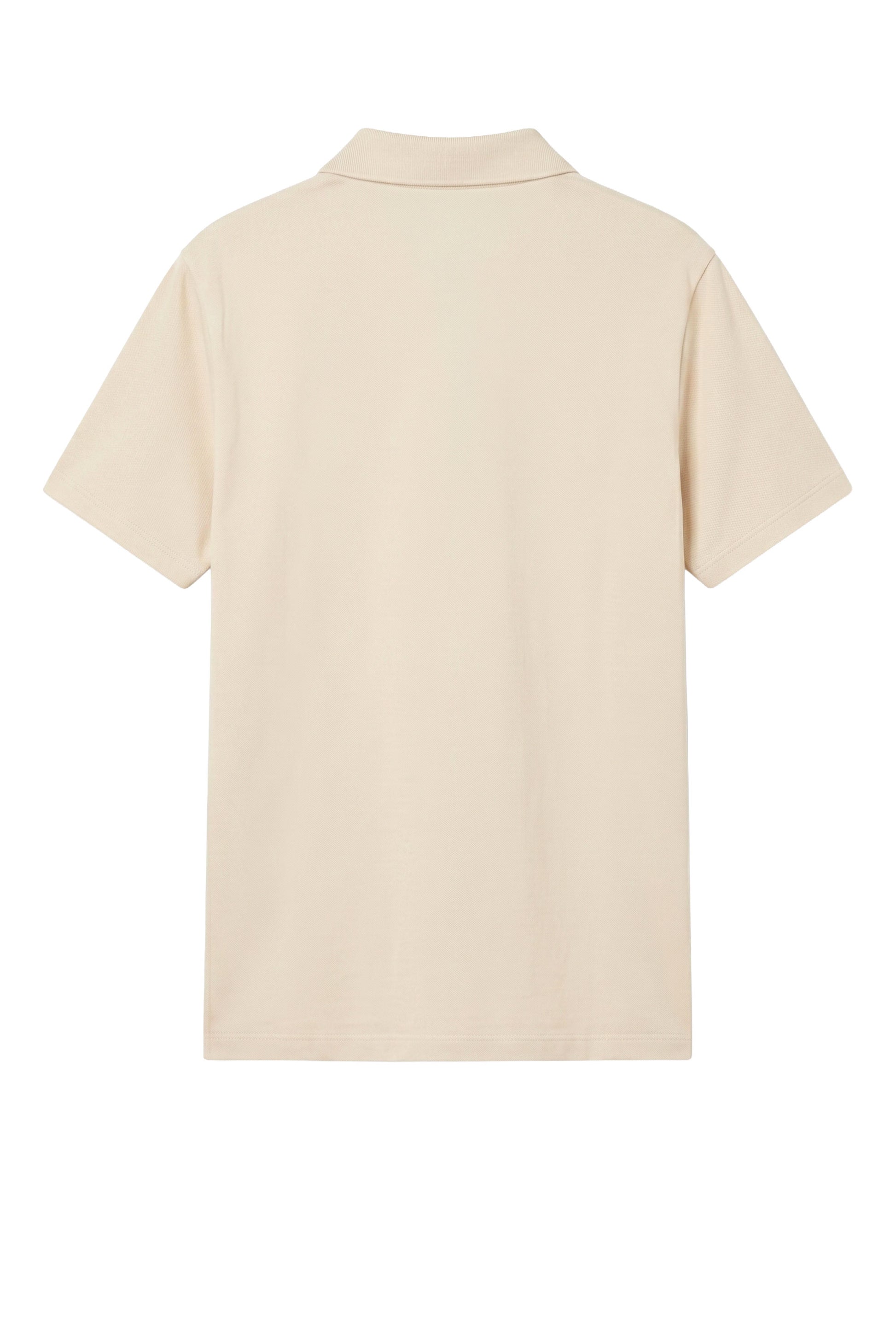 Short-sleeve stretch cotton polo - MONTEZEMOLO
