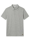 Short-sleeve stretch cotton polo - MONTEZEMOLO