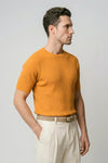 Raglan knit T-shirt in crepe cotton - MONTEZEMOLO