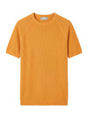 Raglan knit T-shirt in crepe cotton - MONTEZEMOLO