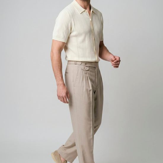 Textured-Knit t-shirt in crepe cotton - MONTEZEMOLO