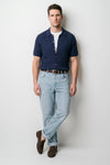 Textured-Knit t-shirt in crepe cotton - MONTEZEMOLO