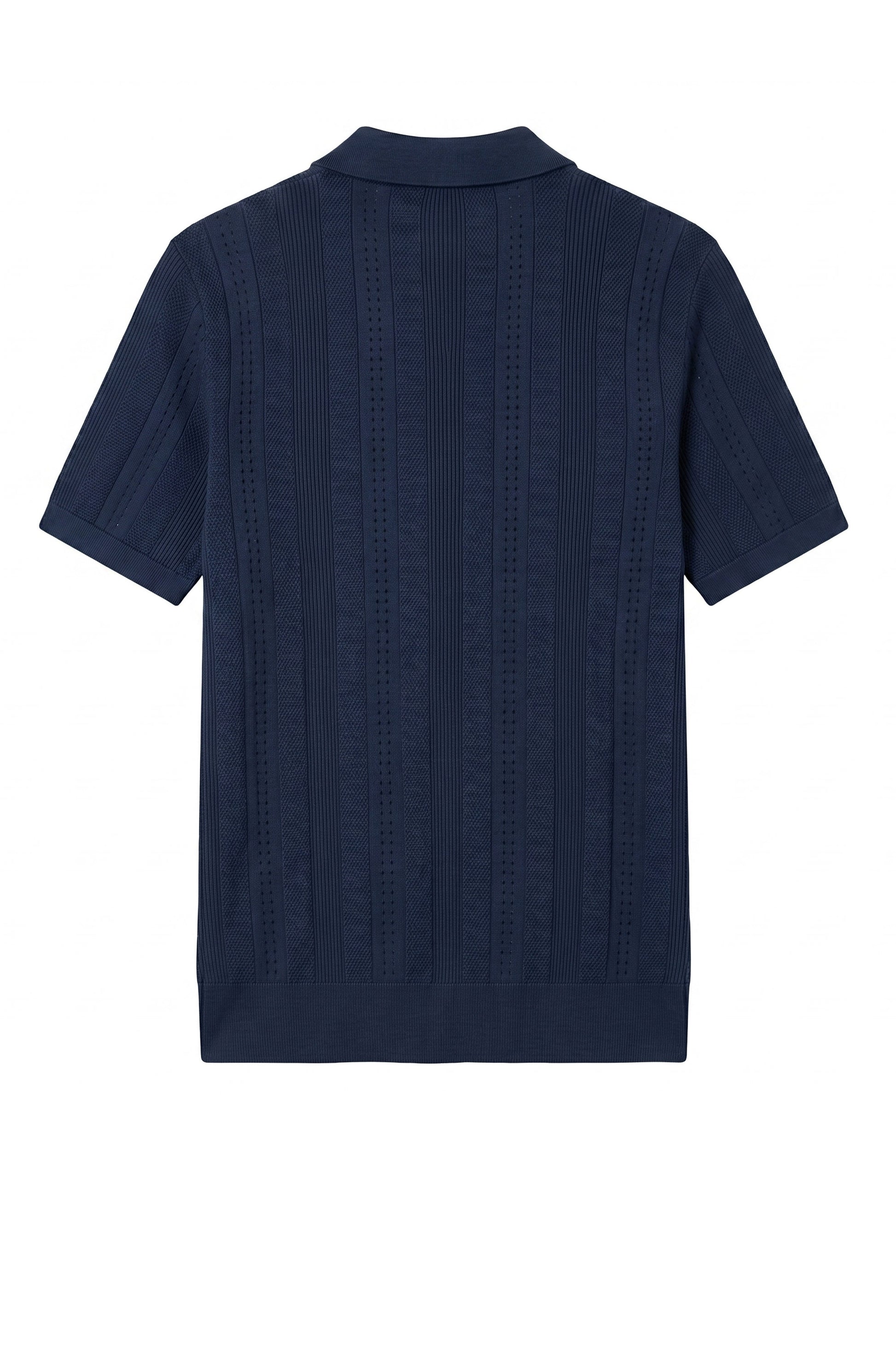 Textured-Knit t-shirt in crepe cotton - MONTEZEMOLO