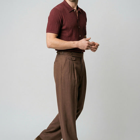 Texture-Knit t-shirt in crepe cotton - MONTEZEMOLO